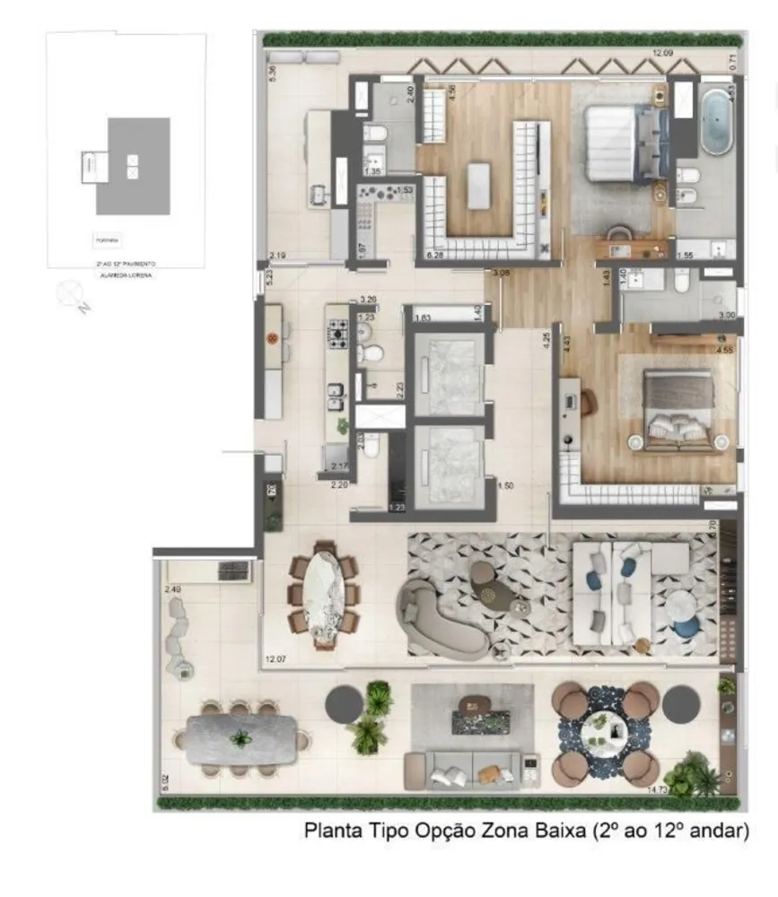 Apartamento, 4 quartos, 585 m² - Foto 19