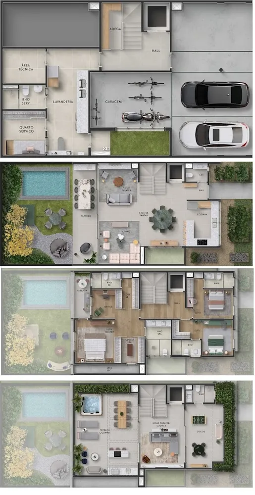 Casa de Condomínio, 4 quartos - Foto 7