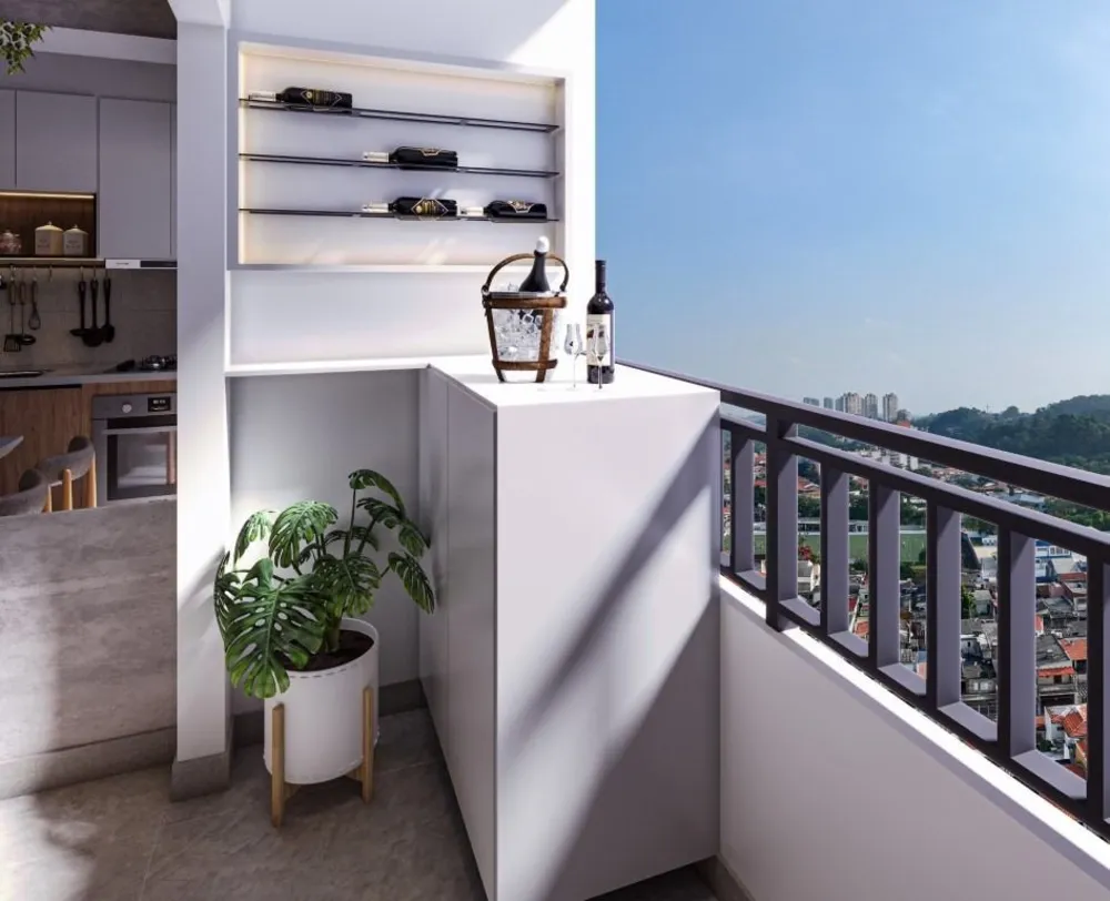 Apartamento, 2 quartos, 38 m² - Foto 2