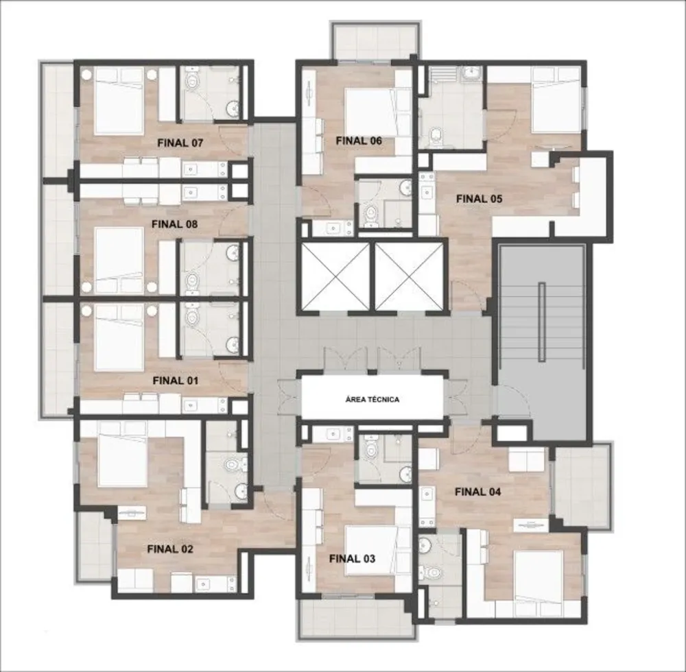 Apartamento, 1 quarto, 29 m² - Foto 11