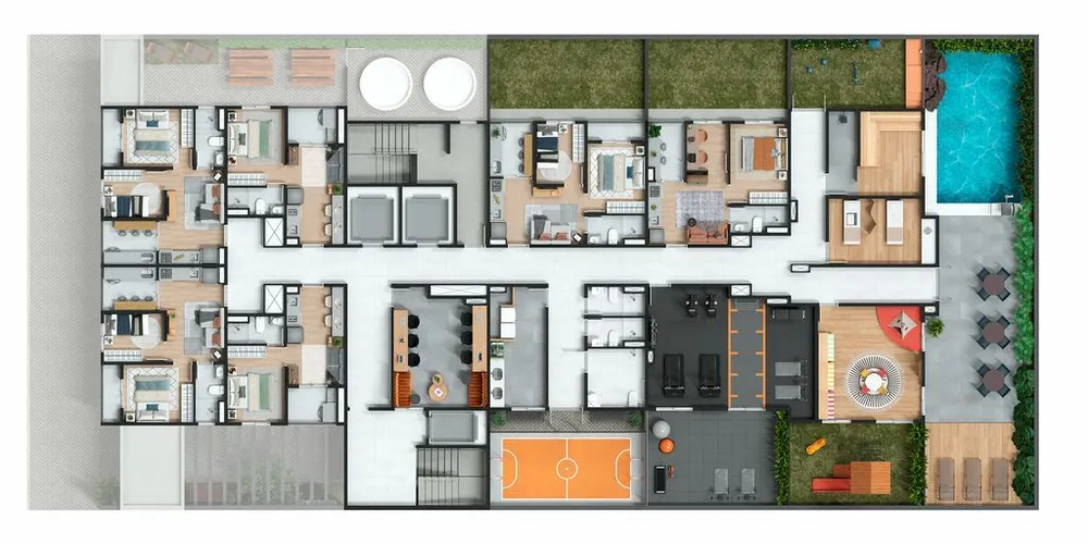 Apartamento, 1 quarto, 26 m² - Foto 8