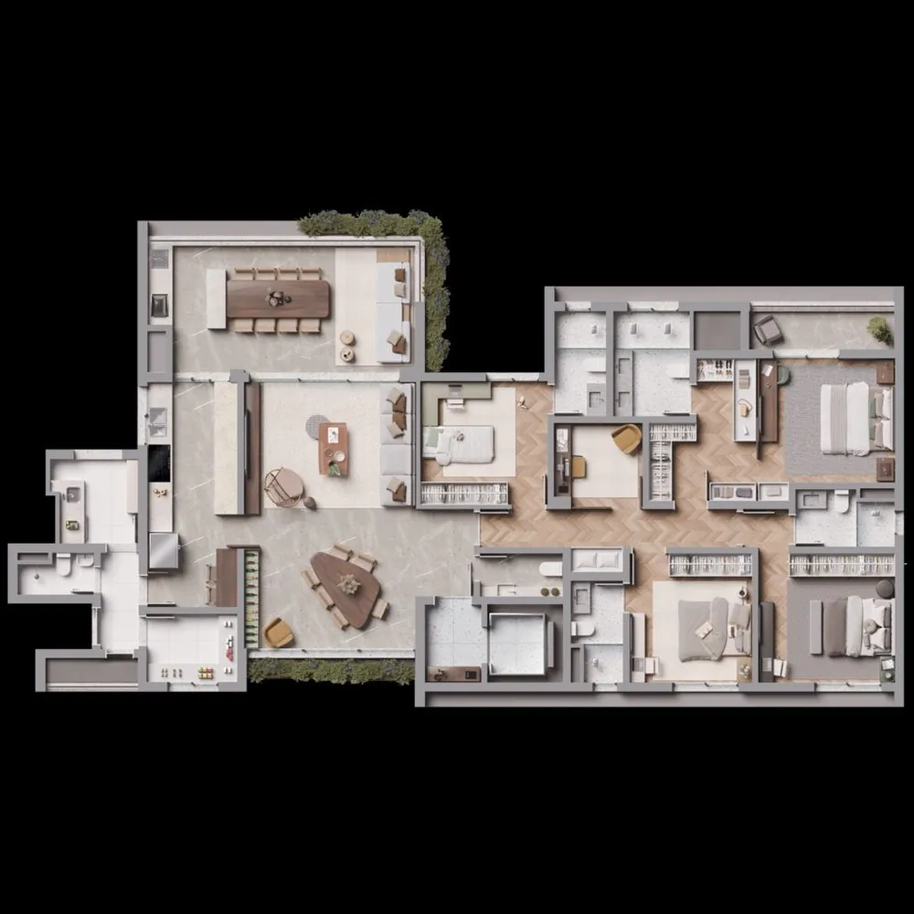 Apartamento, 4 quartos, 219 m² - Foto 11