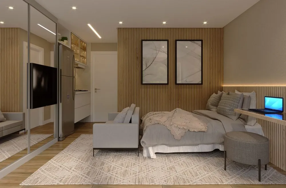 Kitnet-Studio, 28 m² - Foto 3
