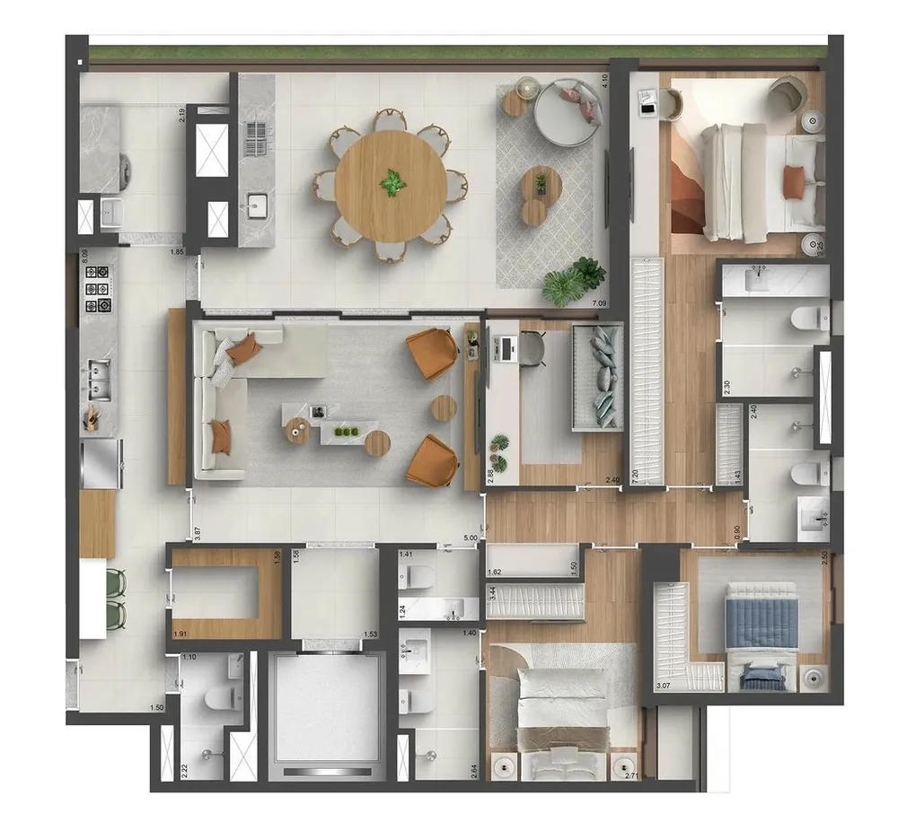 Cobertura, 4 quartos, 395 m² - Foto 8