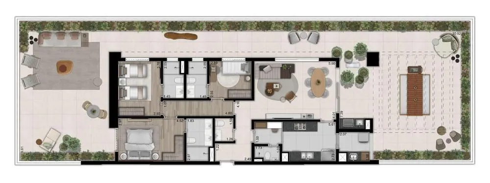 Apartamento, 3 quartos, 137 m² - Foto 4