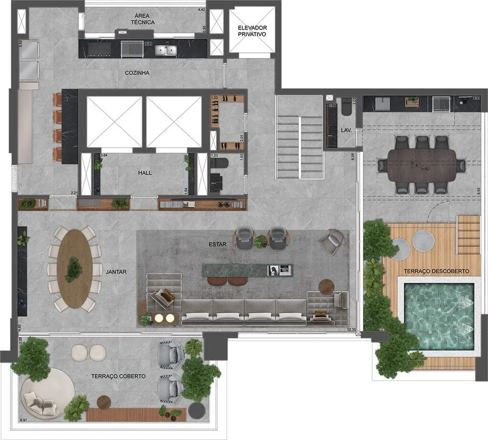 Apartamento, 4 quartos, 290 m² - Foto 11