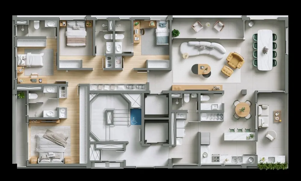Apartamento, 4 quartos, 191 m² - Foto 12