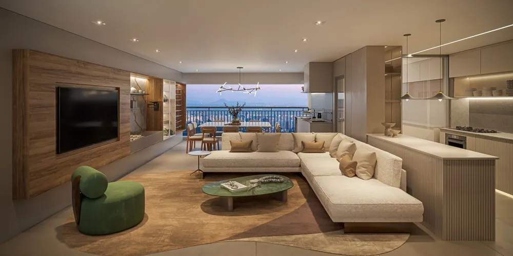 Apartamento, 3 quartos, 125 m² - Foto 1