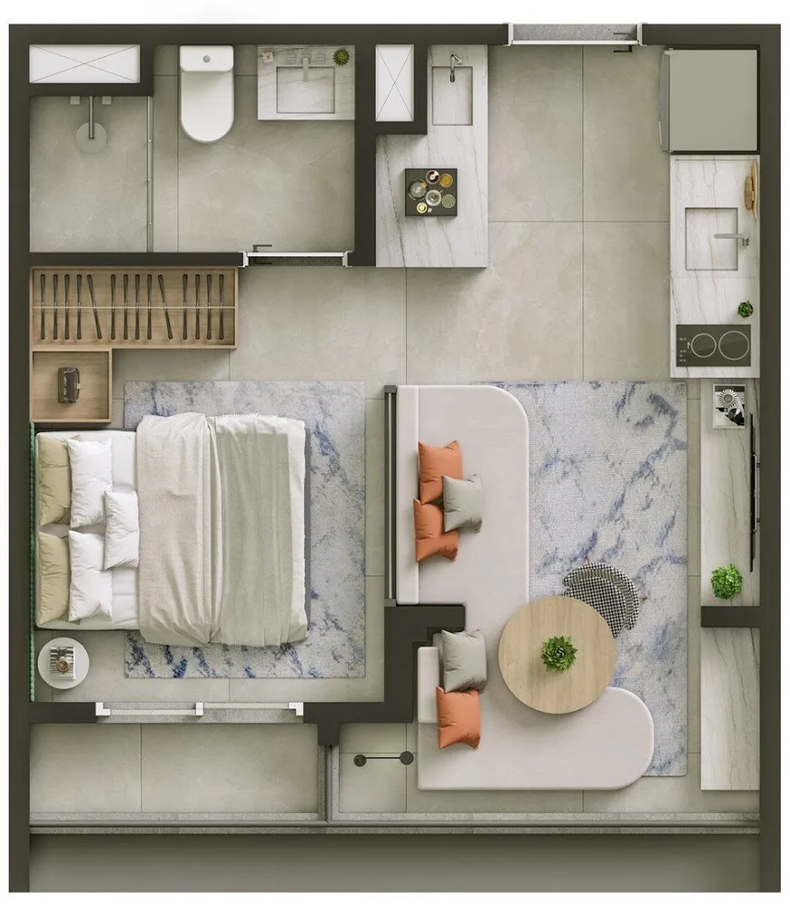 Apartamento, 1 quarto, 27 m² - Foto 5