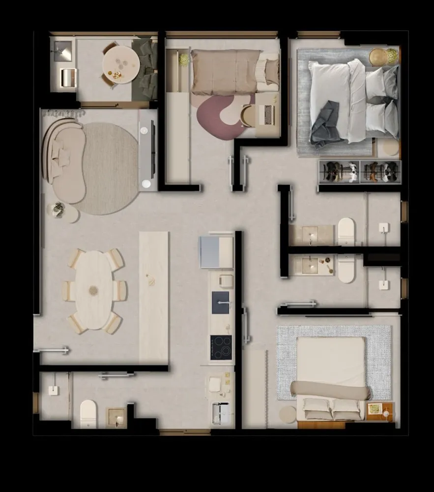 Kitnet-Studio, 29 m² - Foto 11