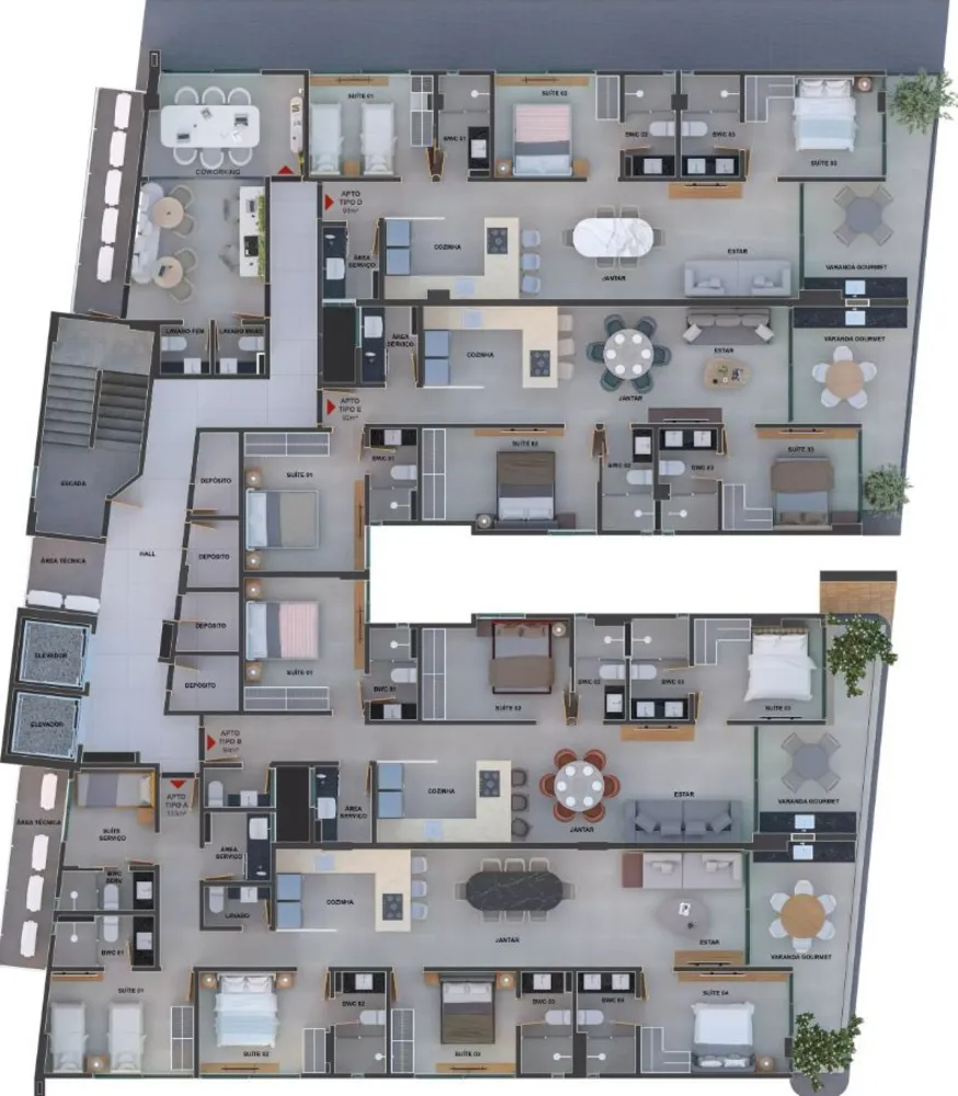 Apartamento, 2 quartos, 48 m² - Foto 8