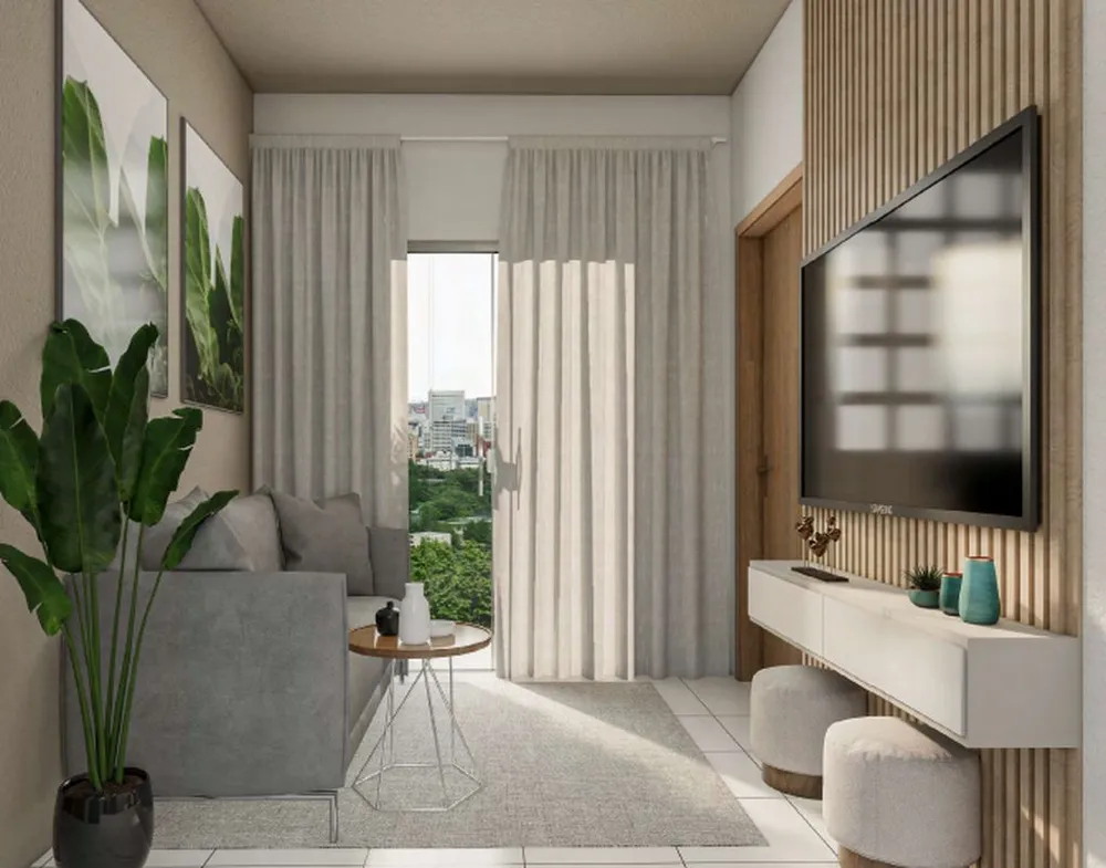 Apartamento, 1 quarto, 26 m² - Foto 2