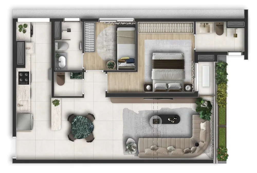 Apartamento, 1 quarto, 33 m² - Foto 11
