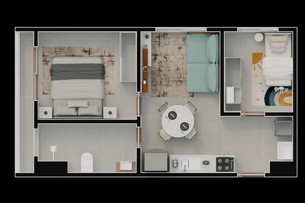 Apartamento, 2 quartos, 32 m² - Foto 5