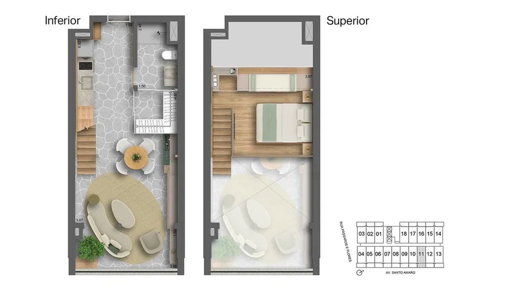 Kitnet-Studio, 43 m² - Foto 11