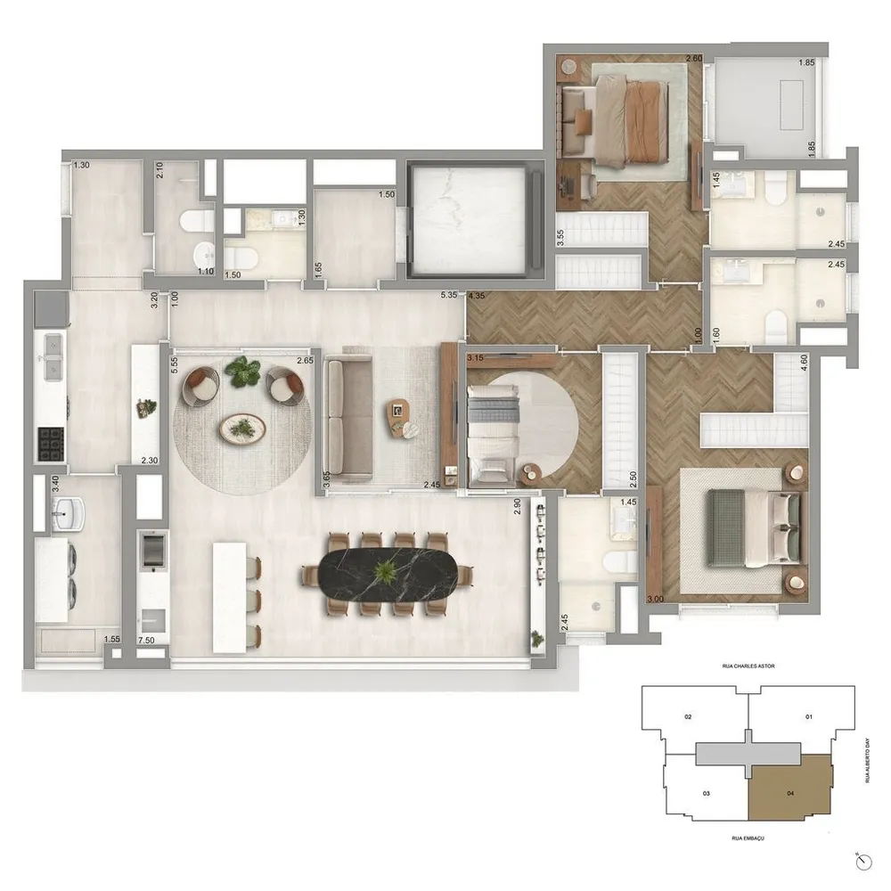 Apartamento, 4 quartos, 170 m² - Foto 11