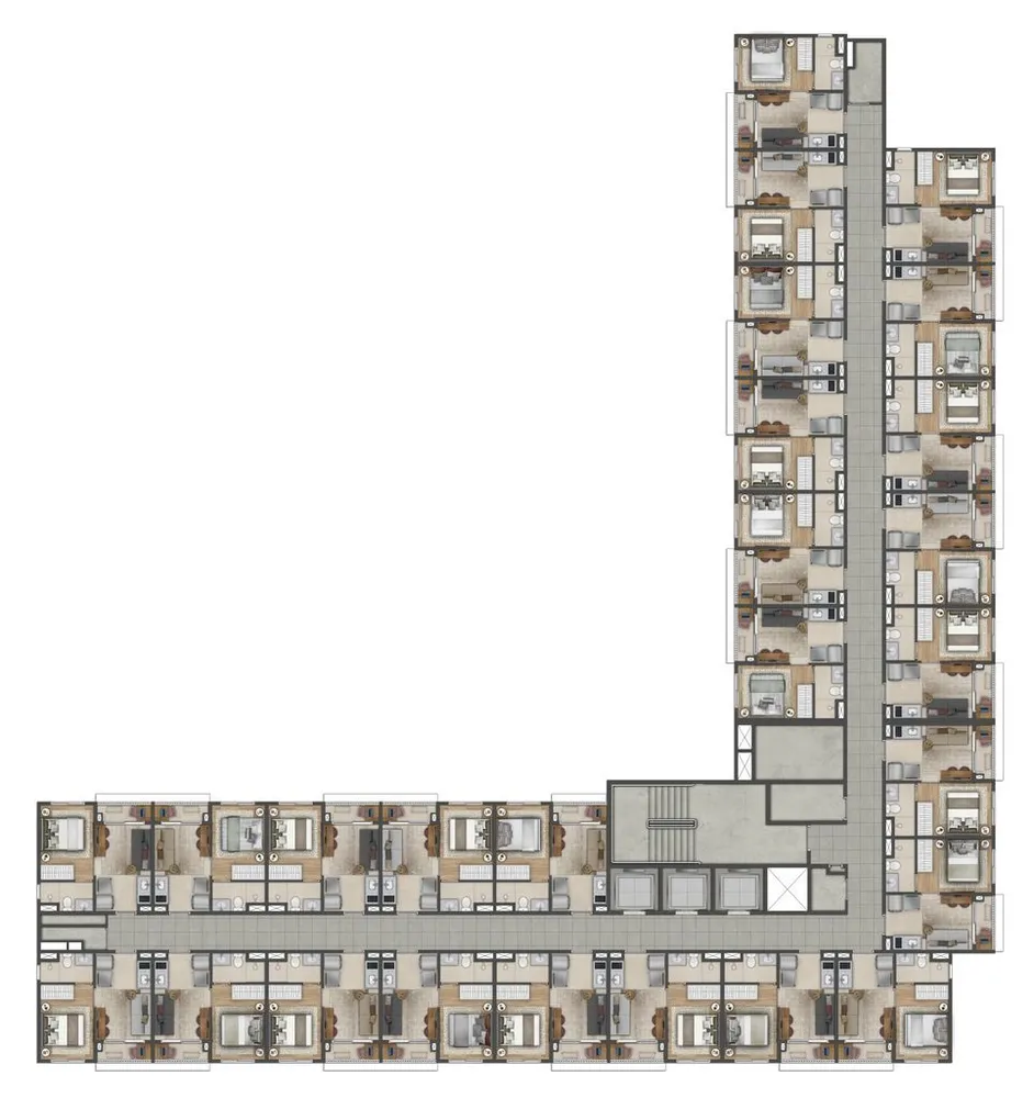 Apartamento, 1 quarto, 32 m² - Foto 8