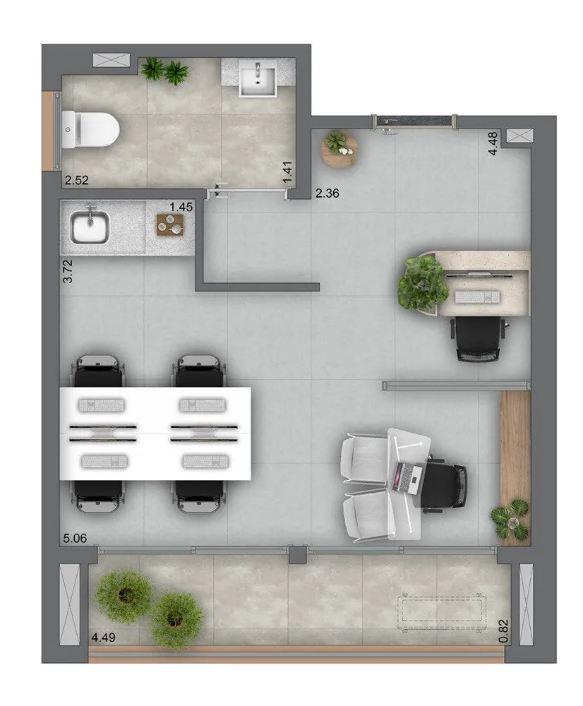 Sala-Conjunto, 25 m² - Foto 6