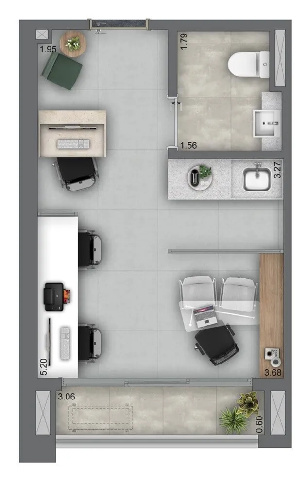 Sala-Conjunto, 25 m² - Foto 5