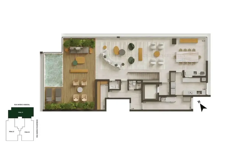 Apartamento, 3 quartos, 229 m² - Foto 6