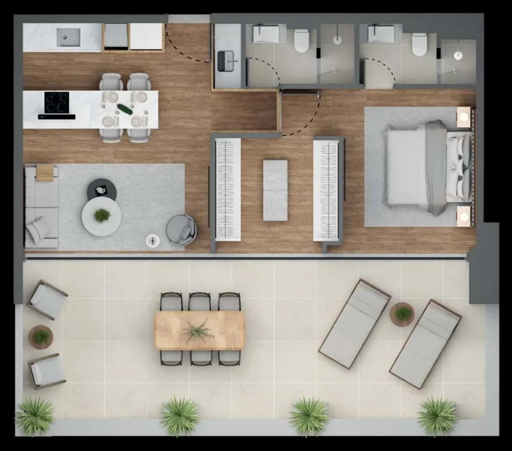 Apartamento, 1 quarto, 82 m² - Foto 11