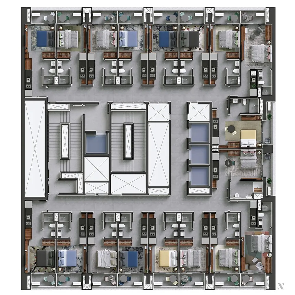 Kitnet-Studio, 31 m² - Foto 11