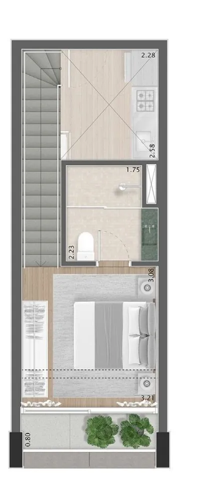 Apartamento, 1 quarto, 115 m² - Foto 4