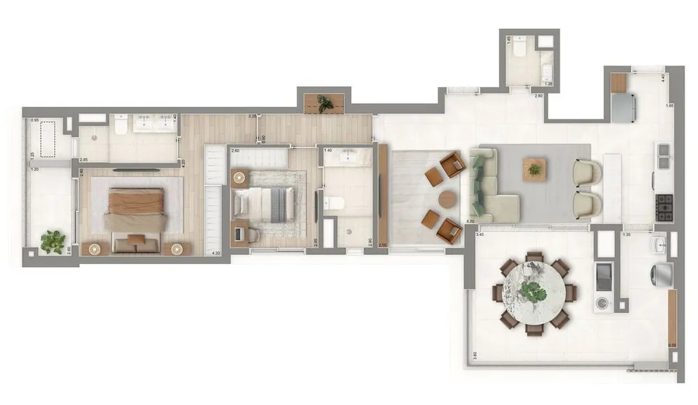 Apartamento, 3 quartos, 128 m² - Foto 11