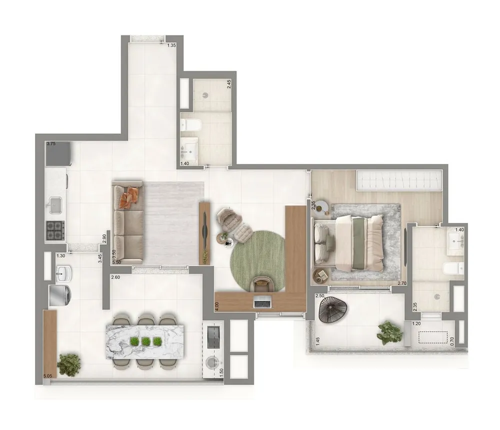 Apartamento, 3 quartos, 128 m² - Foto 7