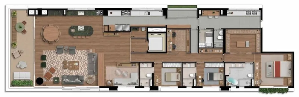 Apartamento, 4 quartos, 331 m² - Foto 5