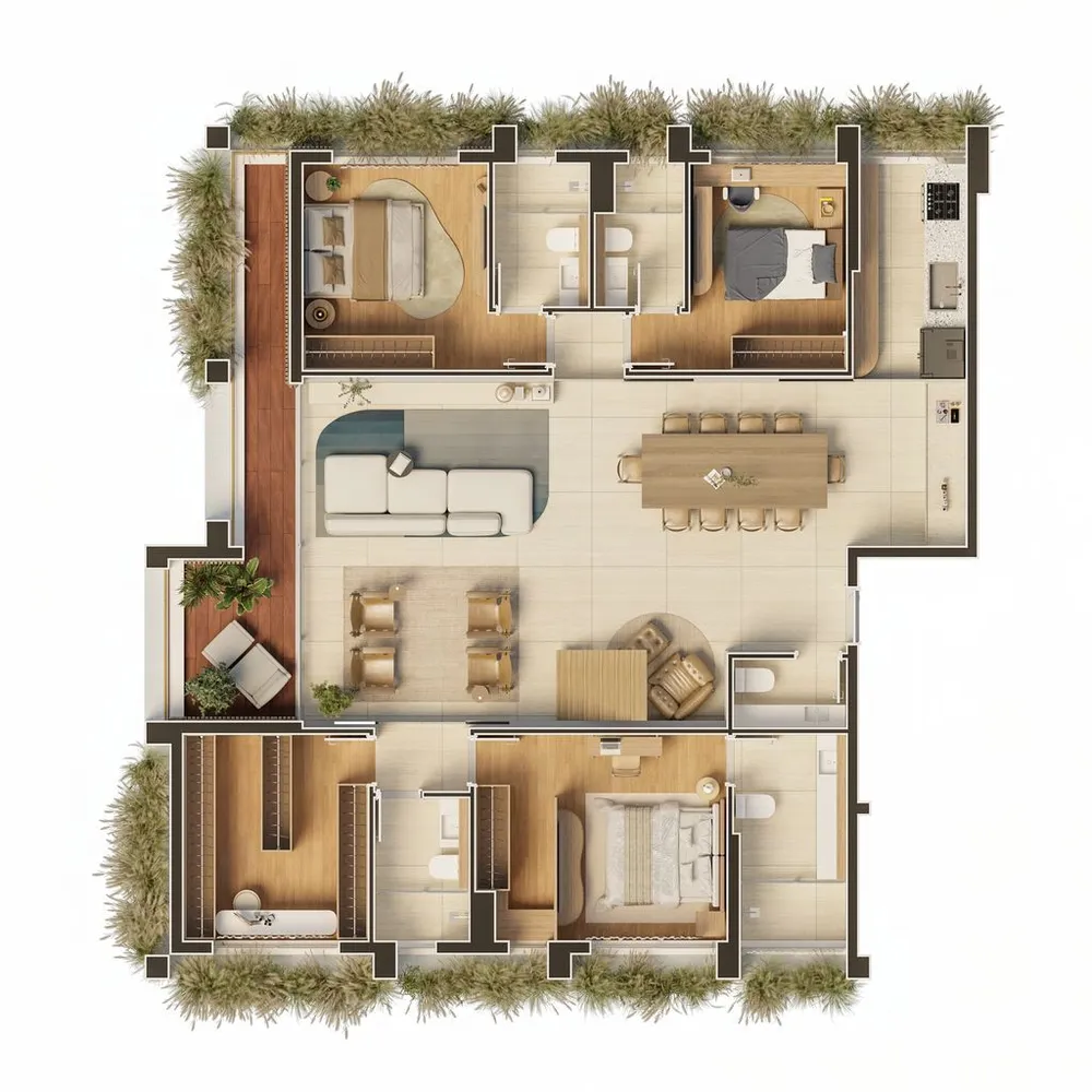 Apartamento, 2 quartos, 131 m² - Foto 8