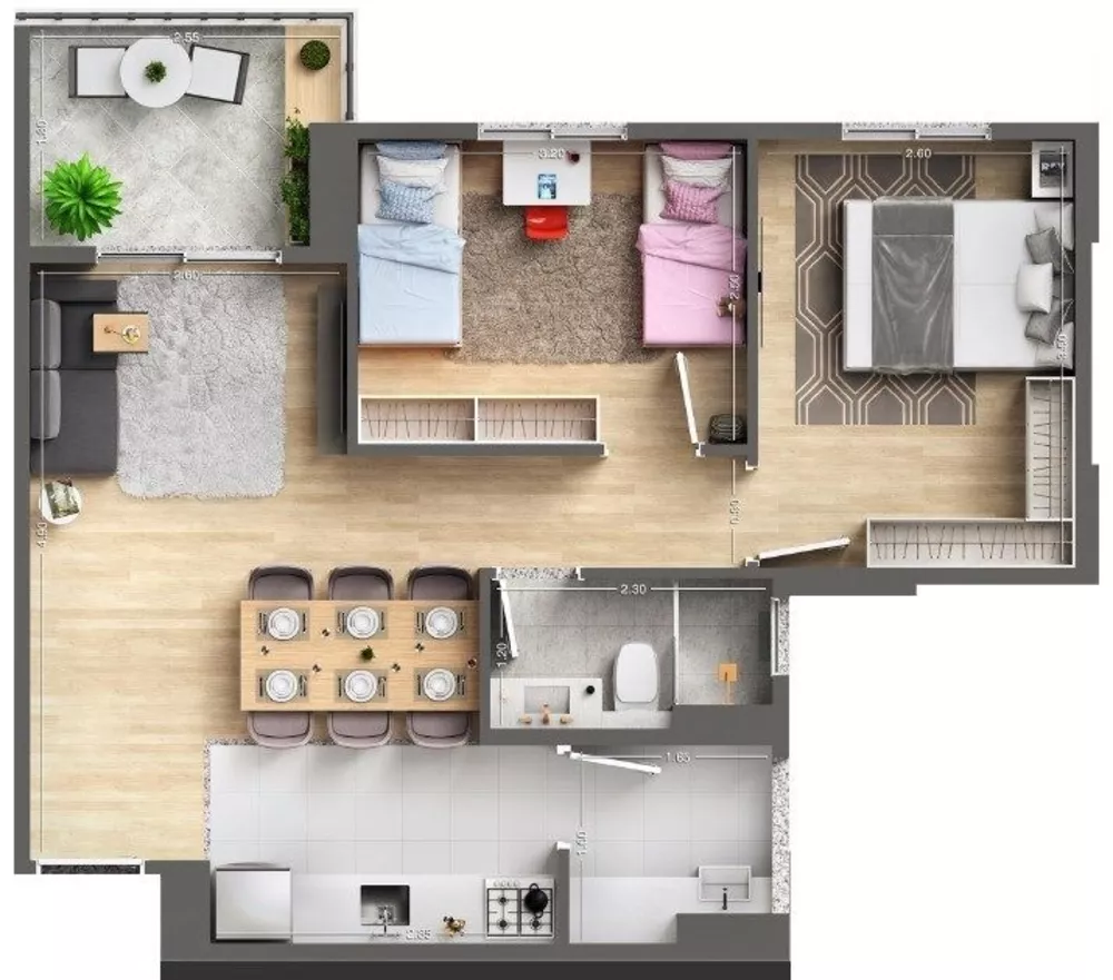 Kitnet-Studio, 33 m² - Foto 4