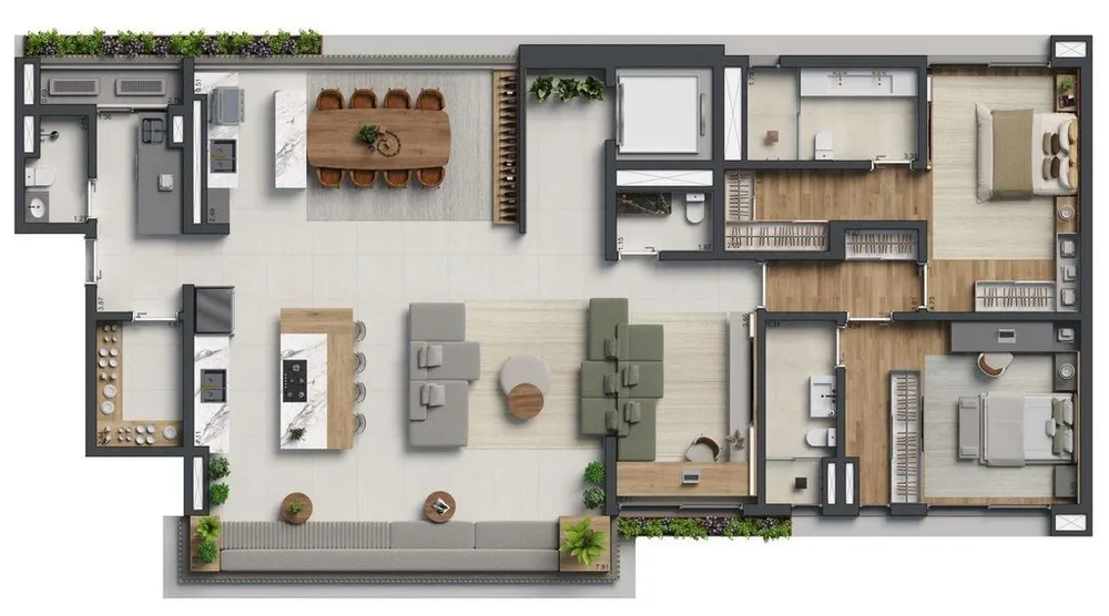 Cobertura, 3 quartos, 360 m² - Foto 8