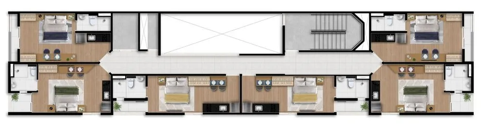 Kitnet-Studio, 24 m² - Foto 8