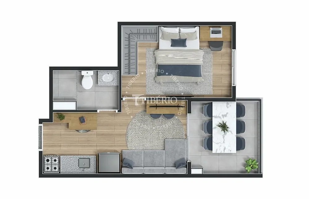 Apartamento, 1 quarto, 31 m² - Foto 7