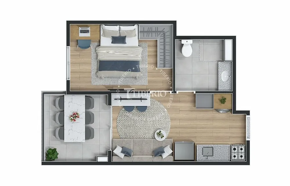 Apartamento, 1 quarto, 31 m² - Foto 4
