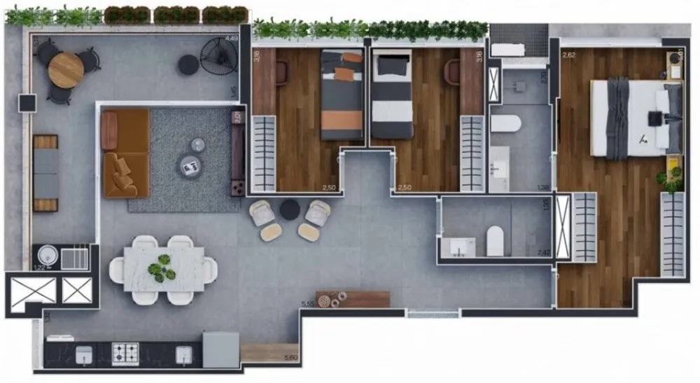 Kitnet-Studio, 35 m² - Foto 14
