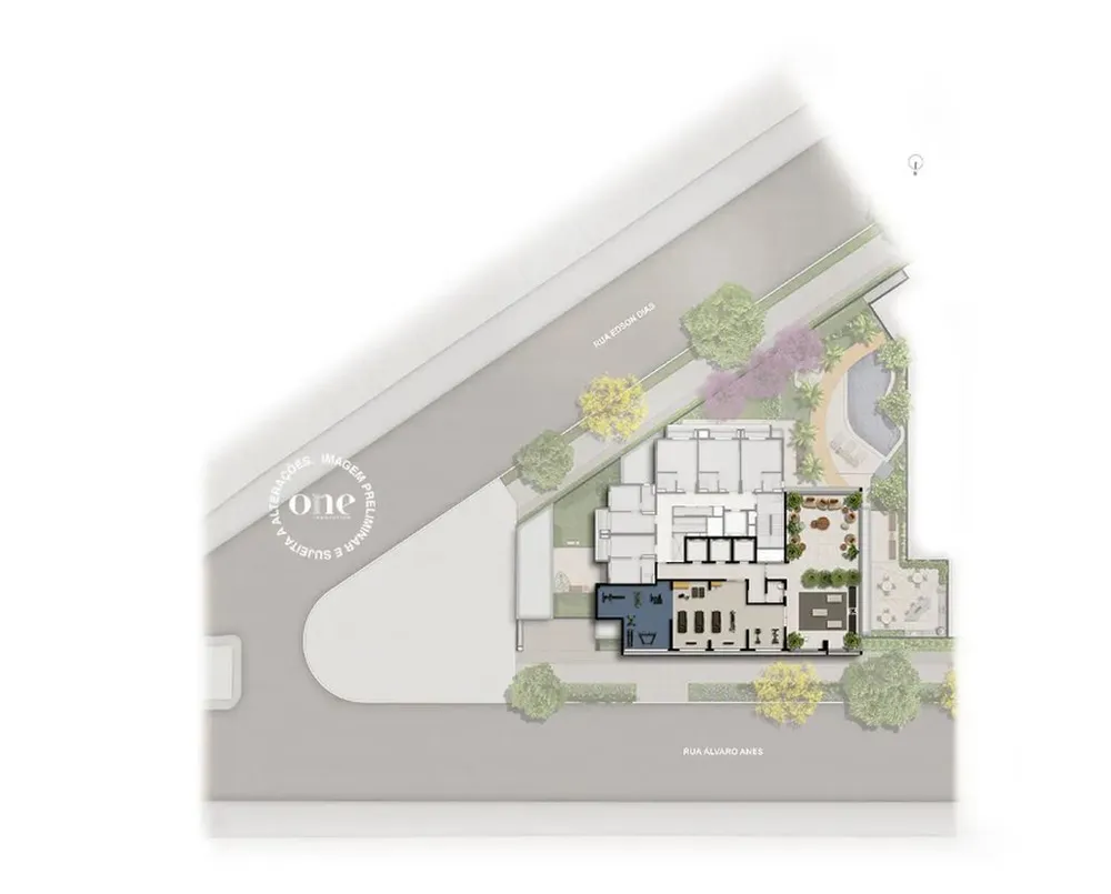 Kitnet-Studio, 24 m² - Foto 1