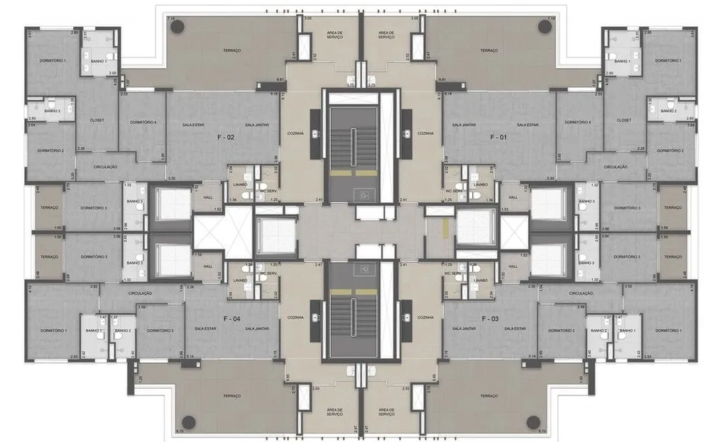 Apartamento, 3 quartos, 144 m² - Foto 7