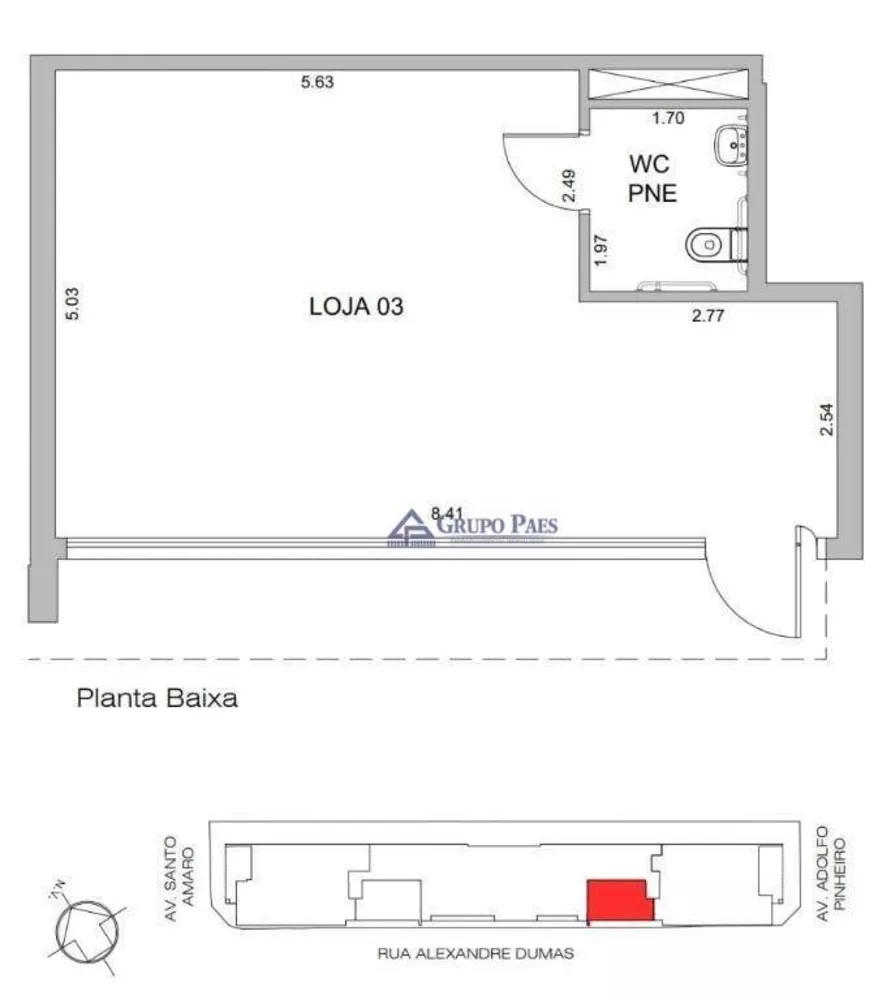 Loja-Salão, 70 m² - Foto 4