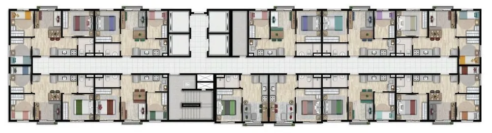 Apartamento, 3 quartos, 40 m² - Foto 11