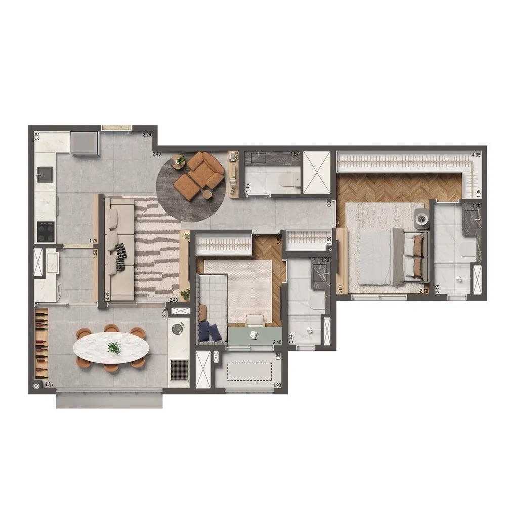 Apartamento, 2 quartos, 86 m² - Foto 5