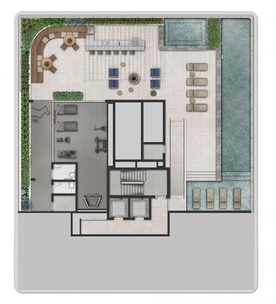 Cobertura, 1 quarto, 71 m² - Foto 9