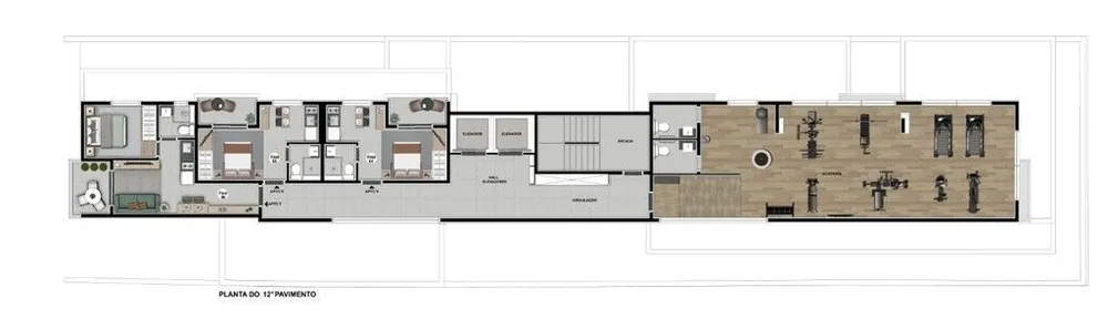 Kitnet-Studio, 30 m² - Foto 3