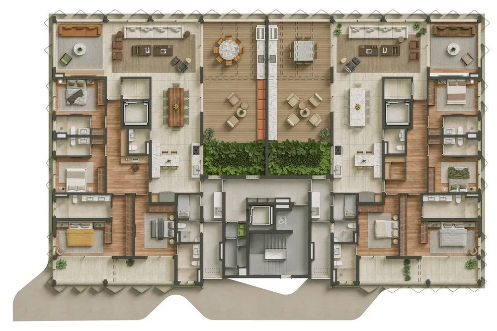 Cobertura, 4 quartos, 448 m² - Foto 6