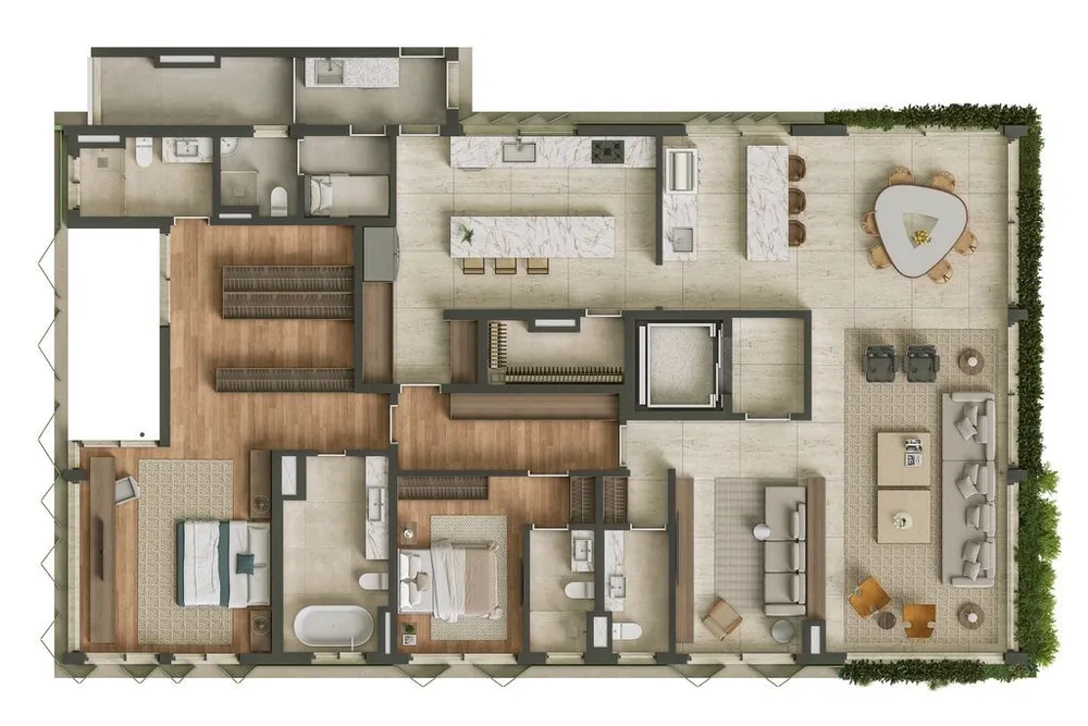 Cobertura, 4 quartos, 448 m² - Foto 8