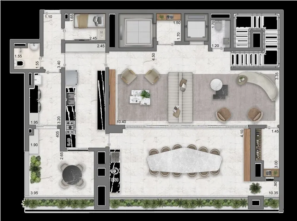 Apartamento, 3 quartos, 174 m² - Foto 4