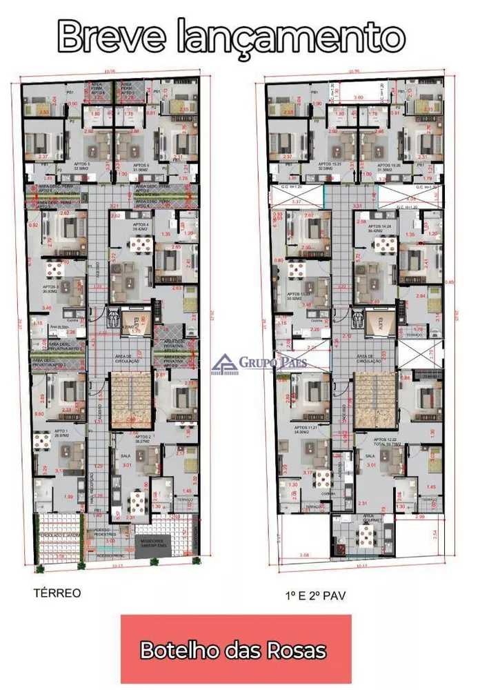 Apartamento, 2 quartos, 33 m² - Foto 1