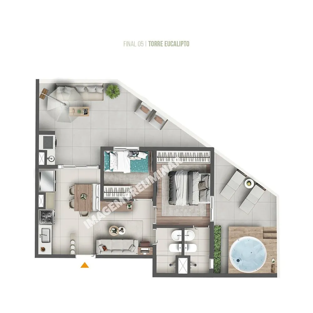 Apartamento, 2 quartos, 38 m² - Foto 11