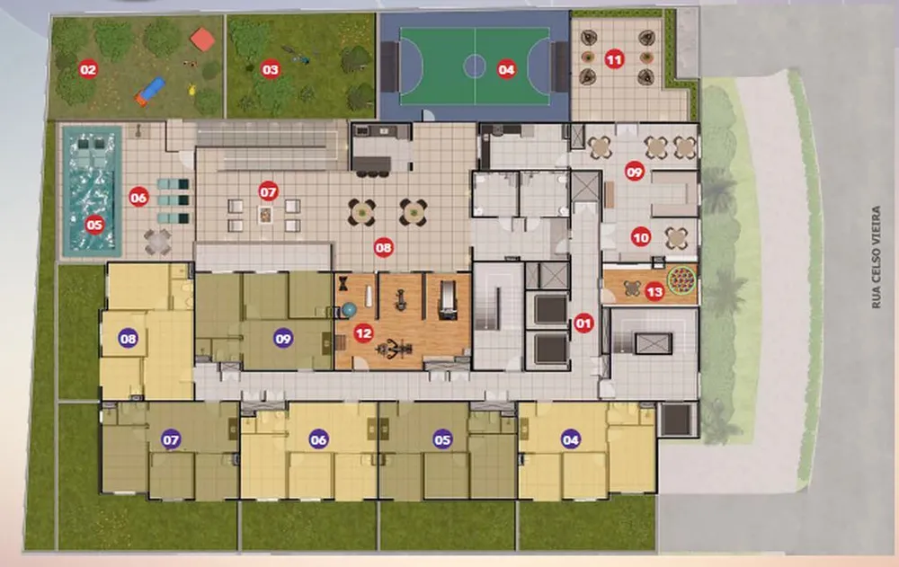 Apartamento, 2 quartos, 36 m² - Foto 8